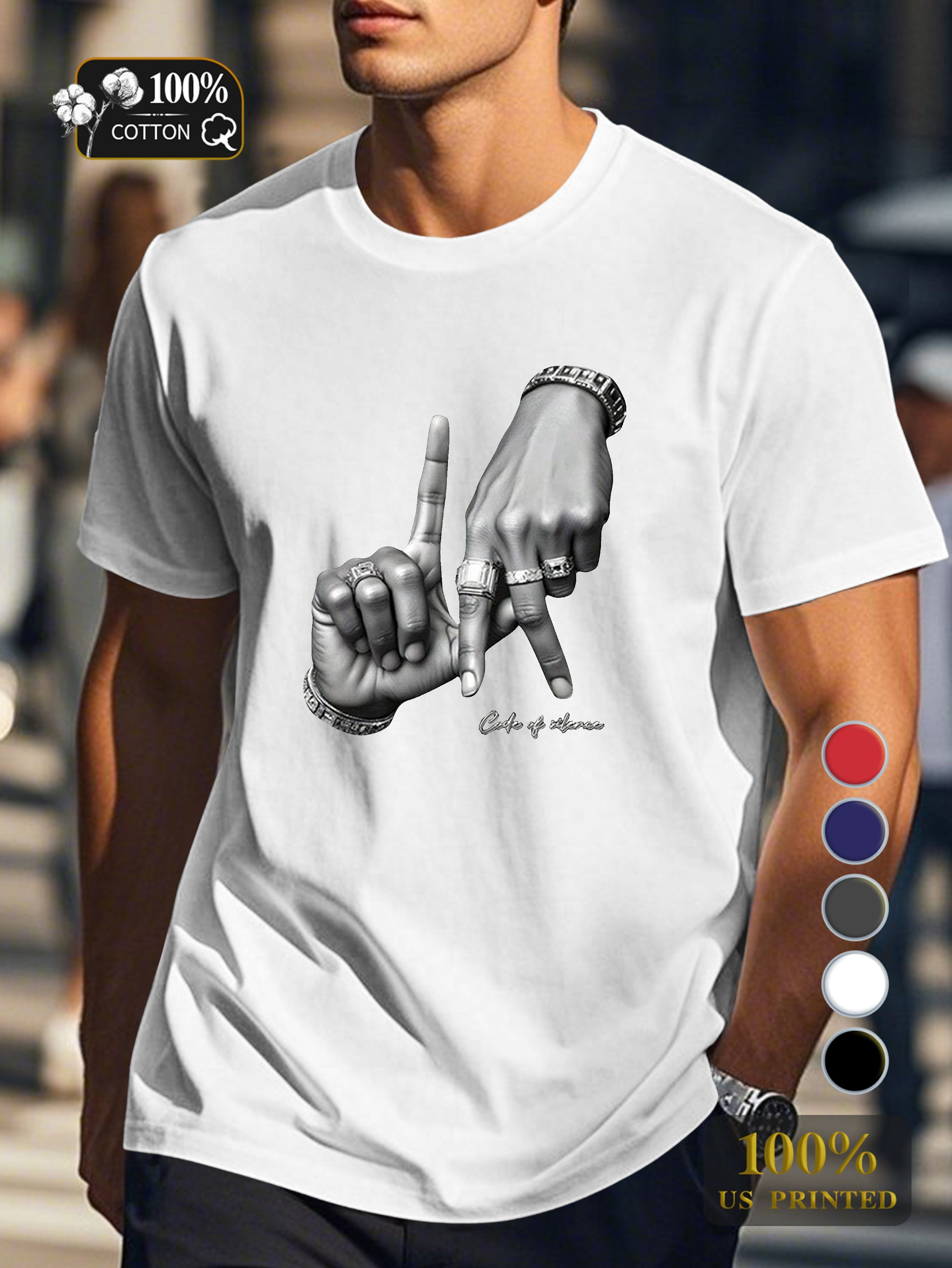 Cx 0711 3 Men's pure cotton Tshirt Comfort Fit