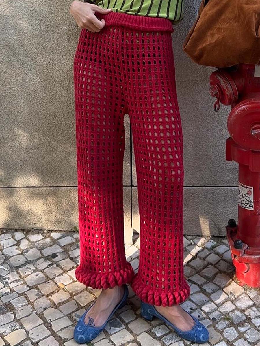Loose Comfortable Knitted Pants