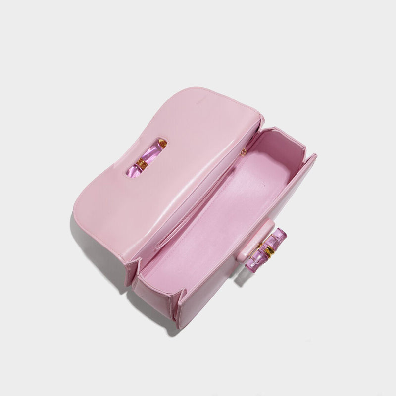 Bamboo Handle Handbag Crossbody Bag