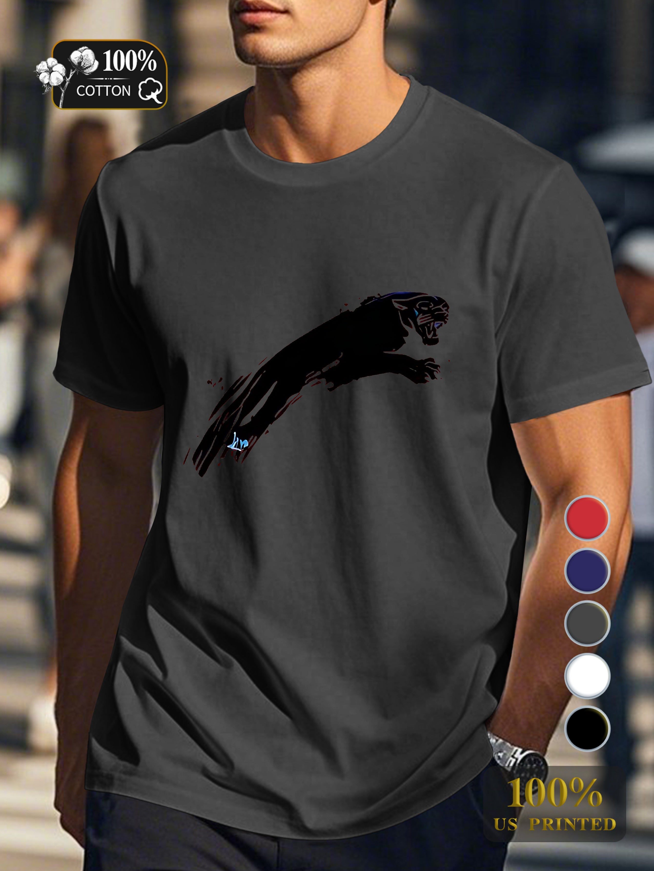 Tn 0718 7 Men's pure cotton Tshirt Comfort Fit