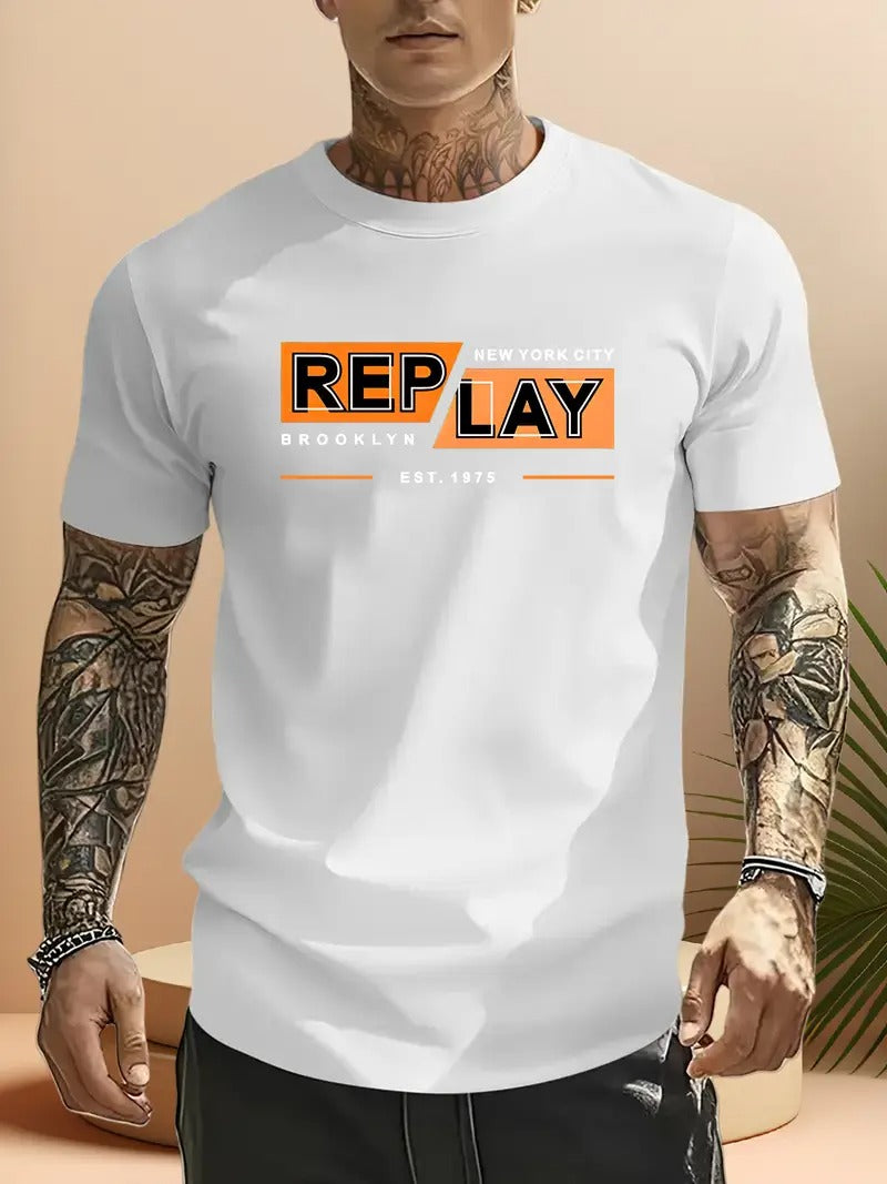 Tn 0716 5 Men's pure cotton Tshirt Comfort Fit