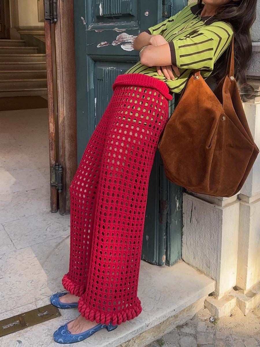 Loose Comfortable Knitted Pants