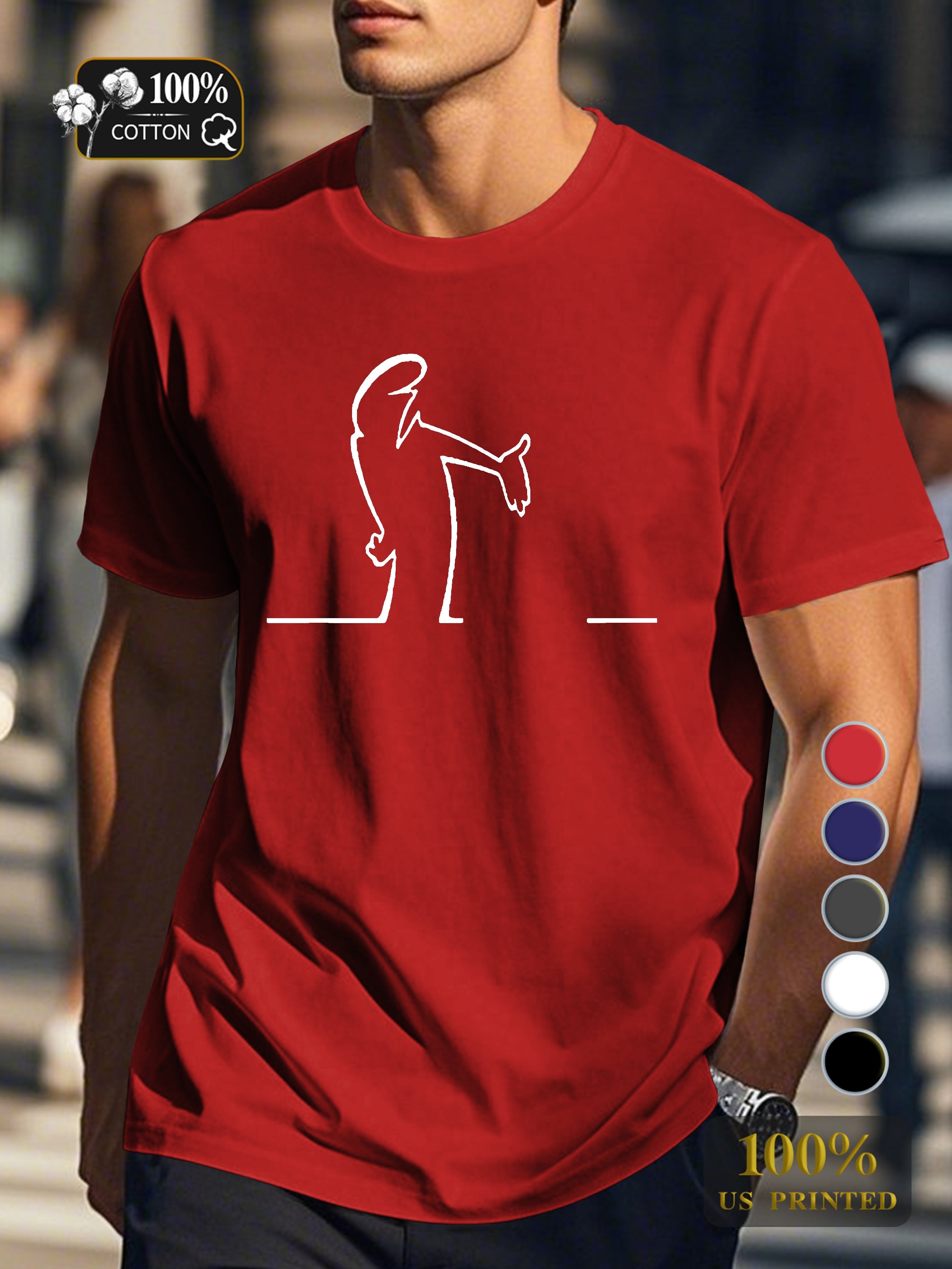 Tn 0710 7 Men's pure cotton Tshirt Comfort Fit