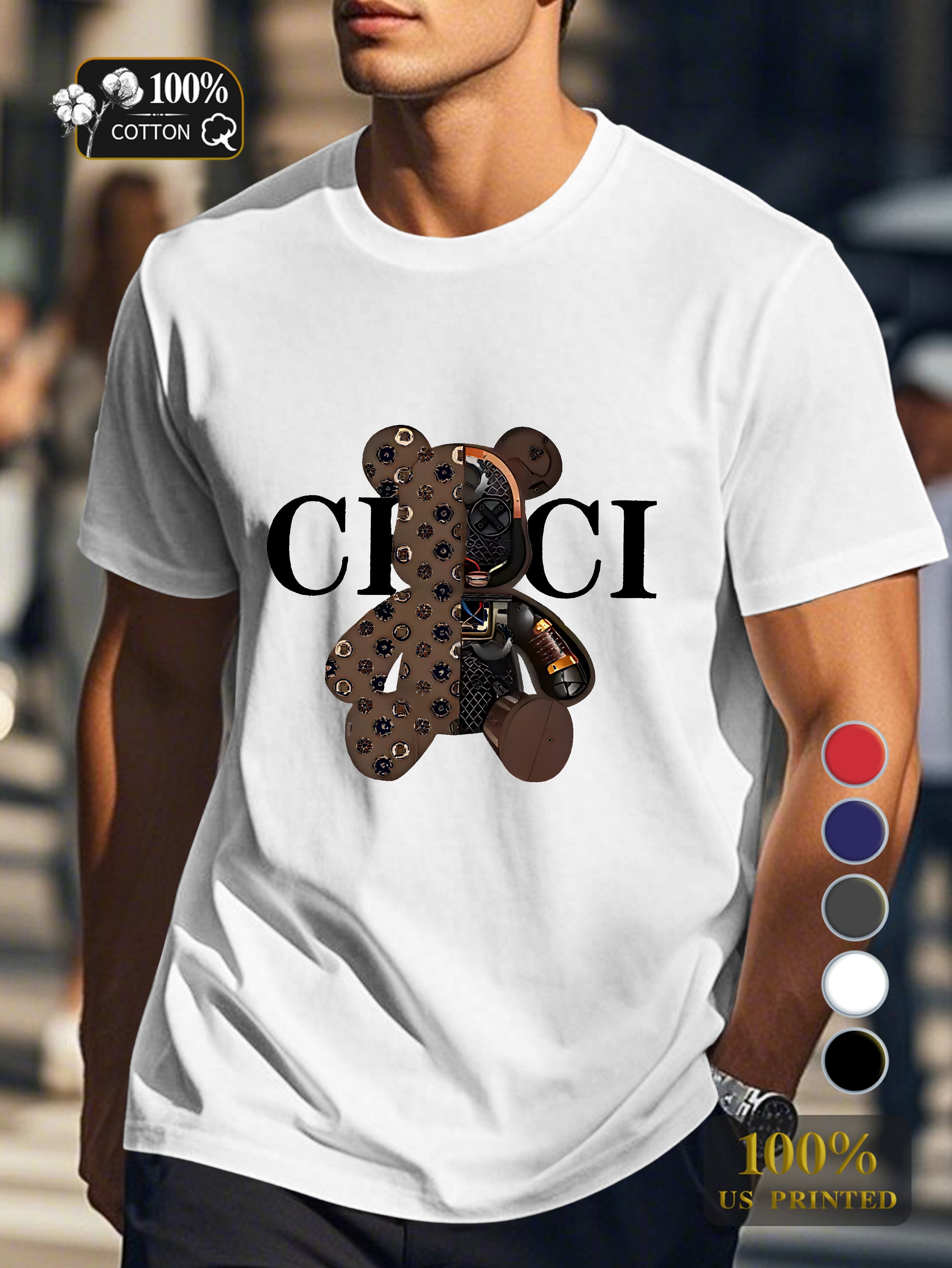 Tn 0728 2 Men's pure cotton Tshirt Comfort Fit