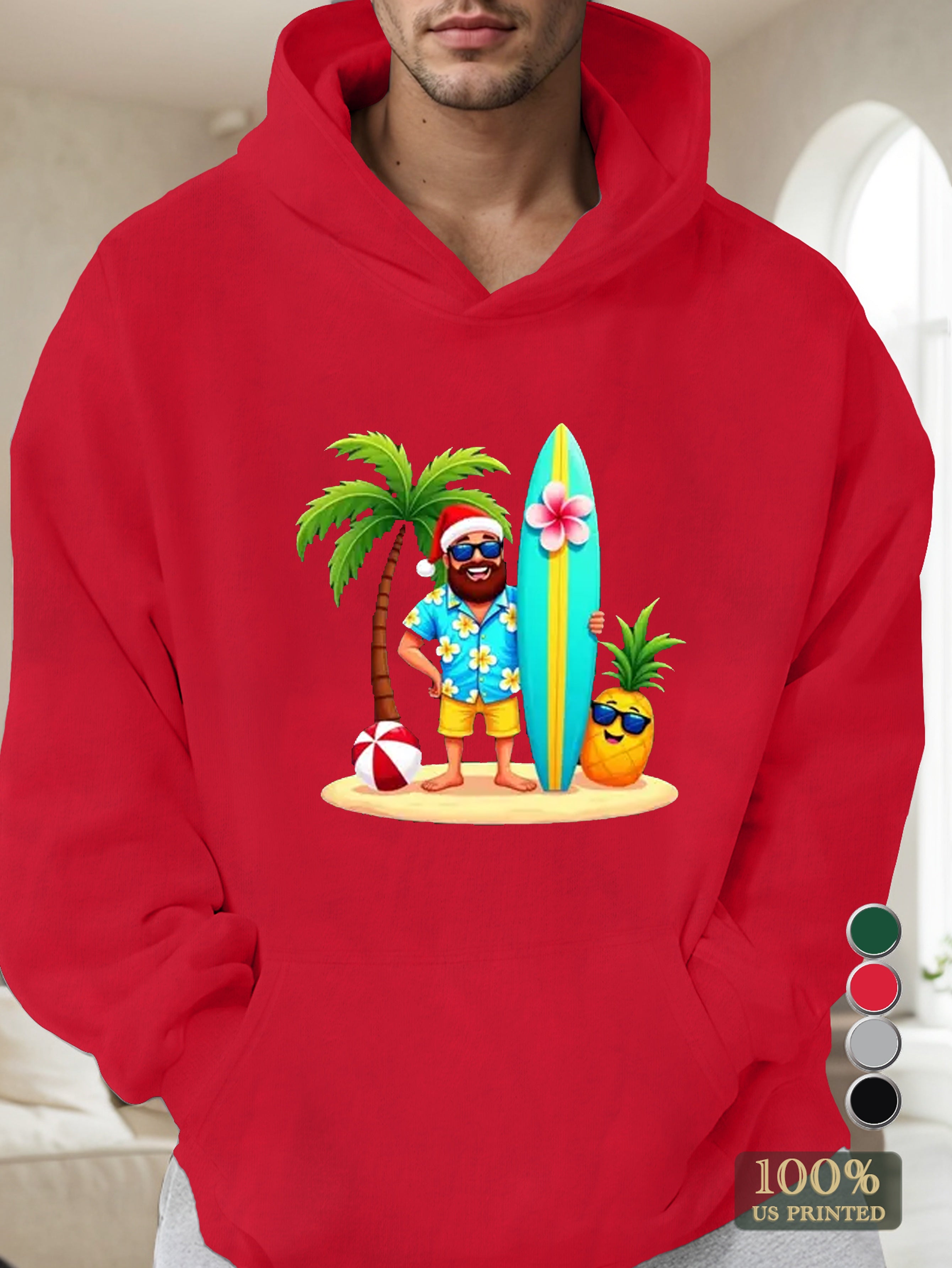 Tn 0808 4 Men's hooded sweatshirt