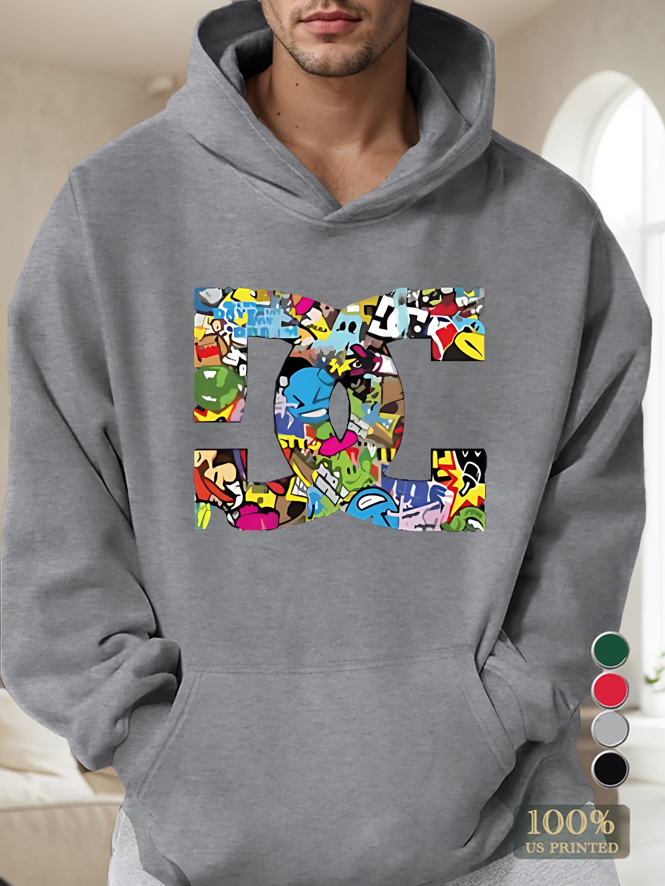 Tn 0807 3 Men's hooded sweatshirt