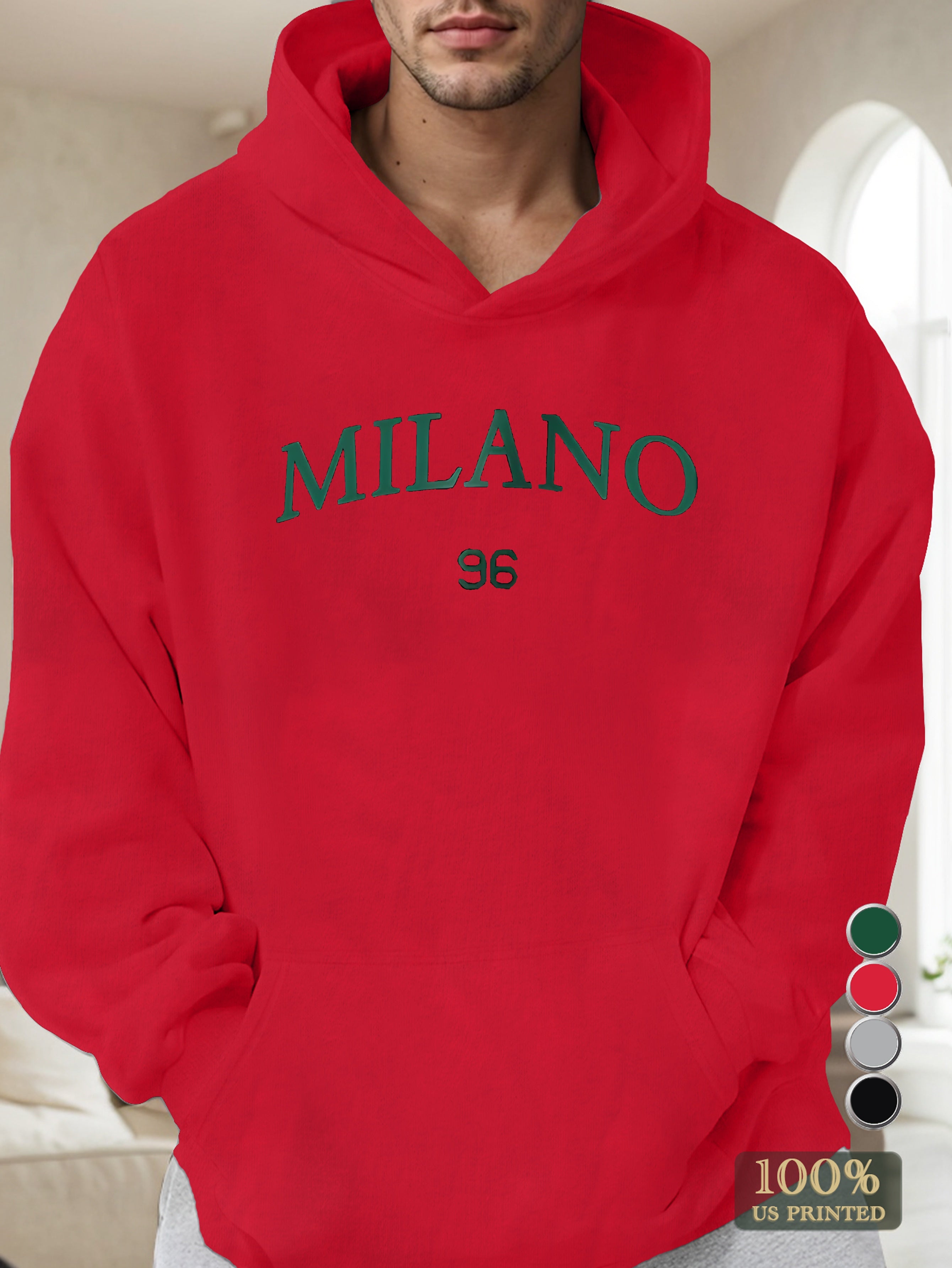 Tn 0807 1 Men's hooded sweatshirt