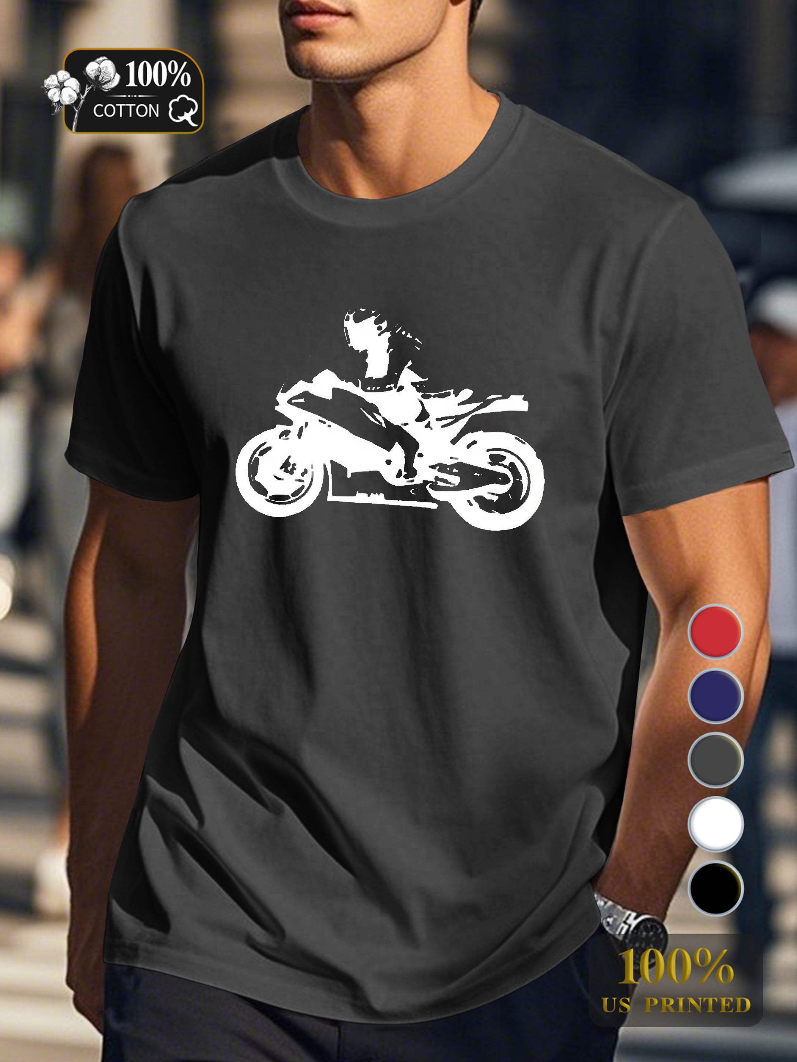 Tn 0805 1 Men's pure cotton Tshirt Comfort Fit