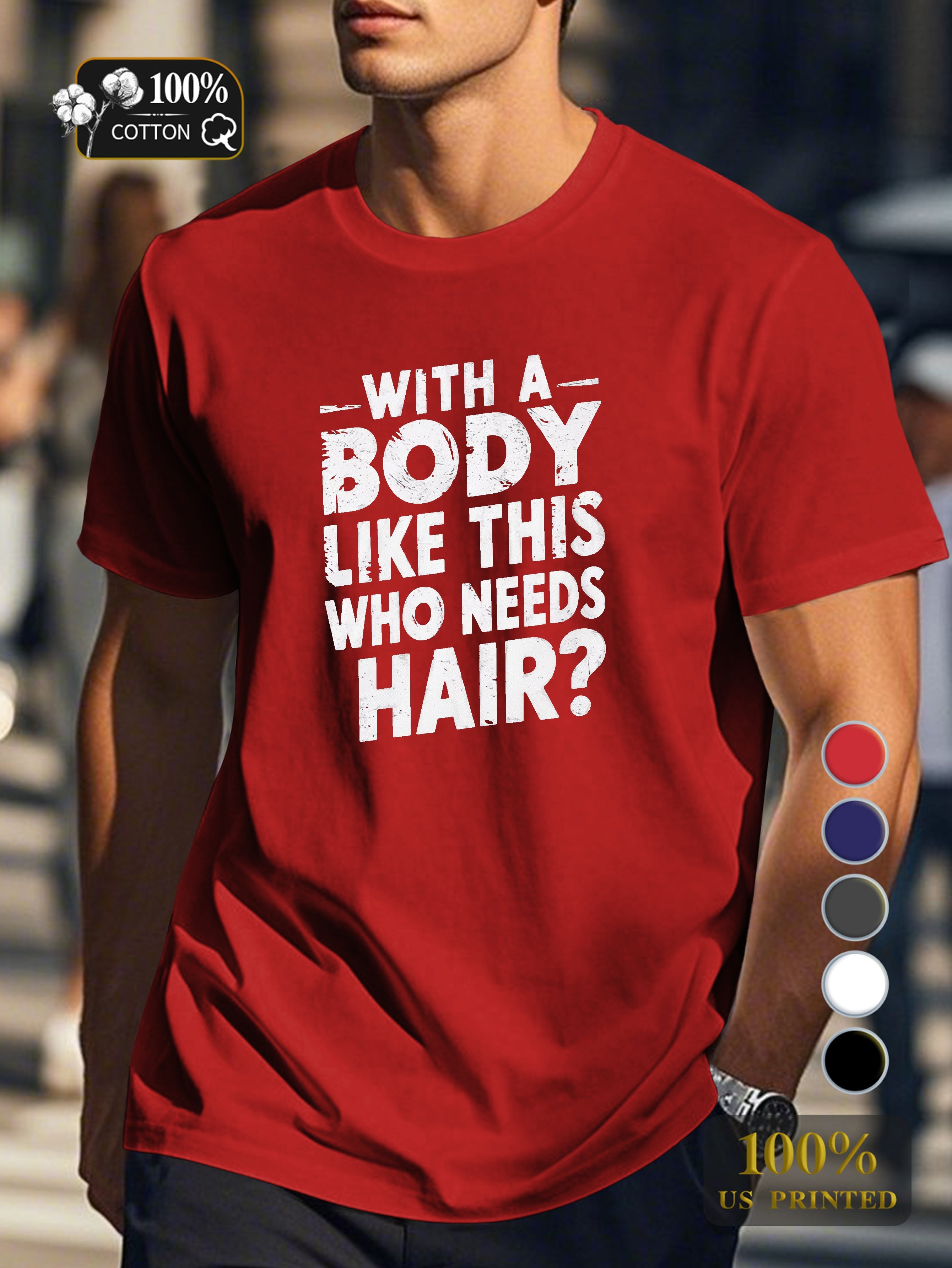 graphic Men's pure cotton Tshirt Comfort Fit