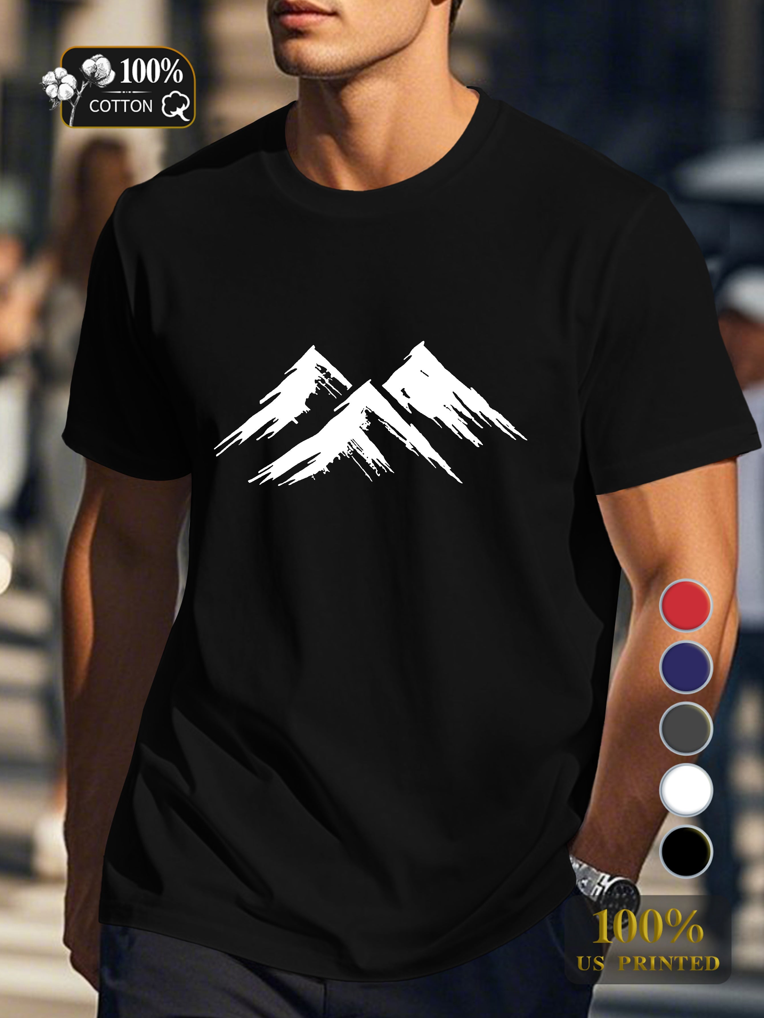 Tn 0710 1 Men's pure cotton Tshirt Comfort Fit