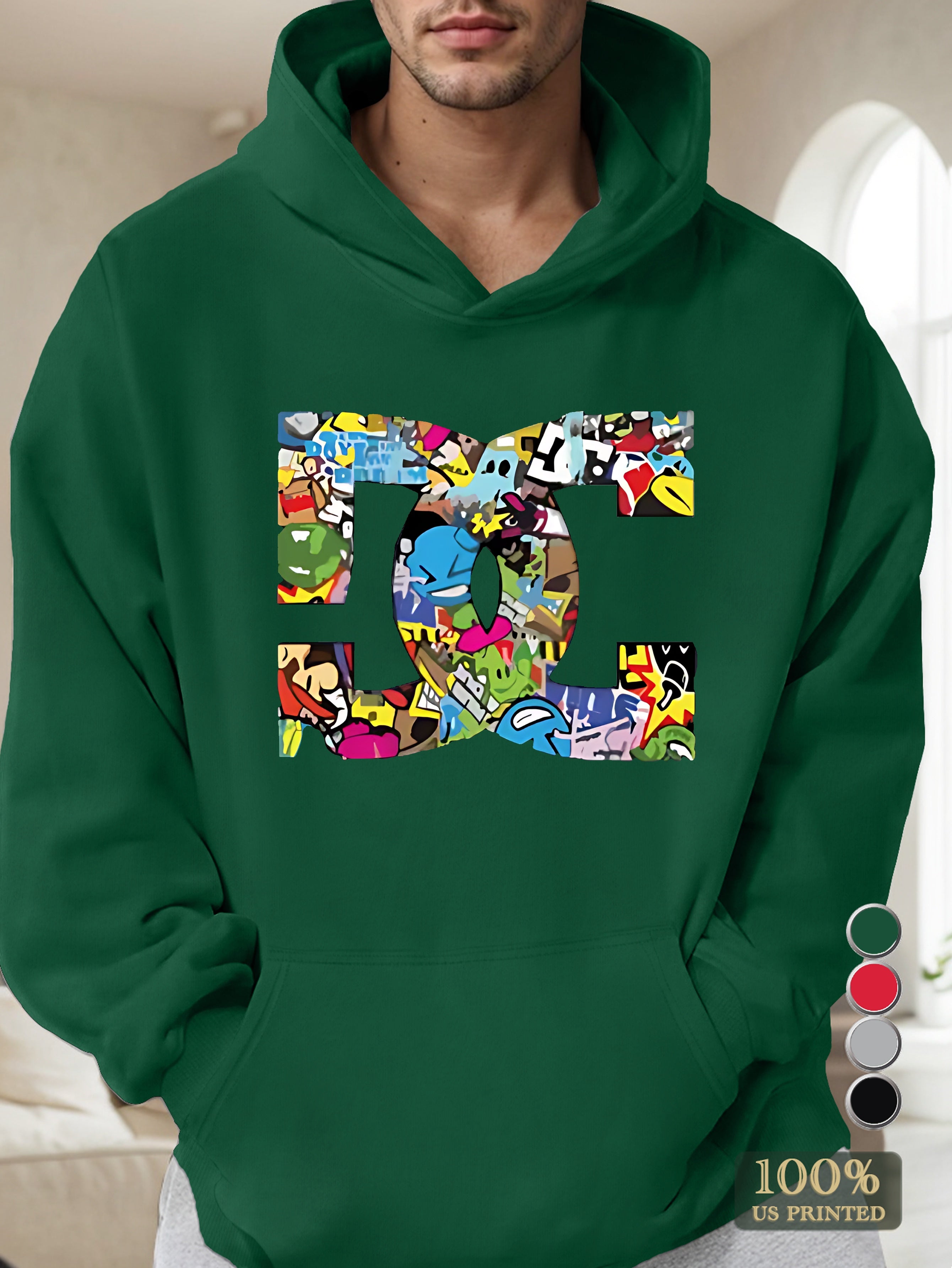 Tn 0807 3 Men's hooded sweatshirt