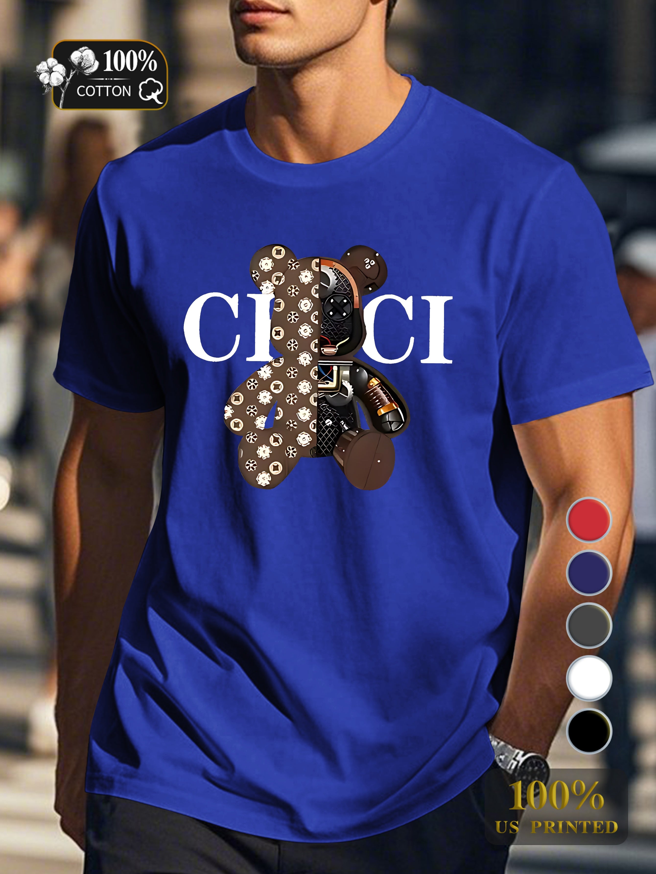 Tn 0728 2 Men's pure cotton Tshirt Comfort Fit