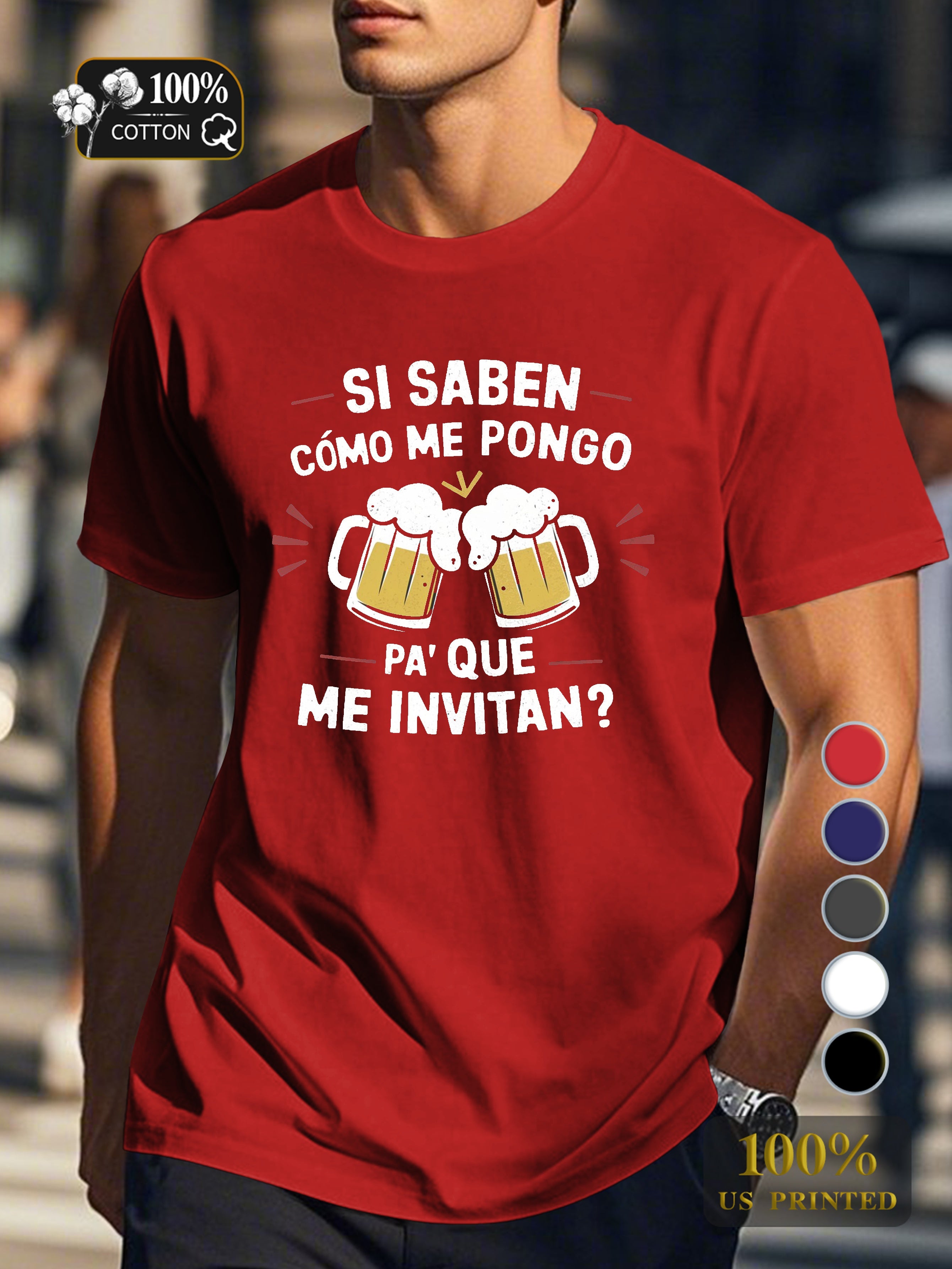 graphic Men's pure cotton Tshirt Comfort Fit