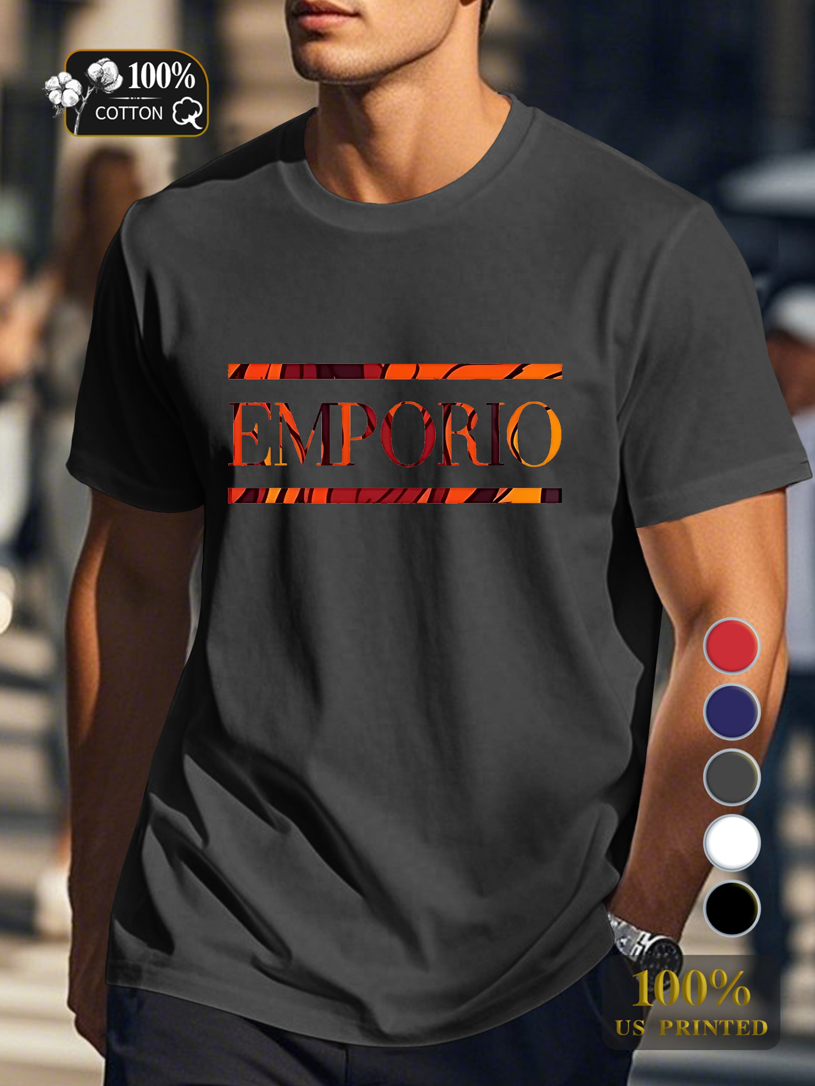 Tn 0716 4 Men's pure cotton Tshirt Comfort Fit