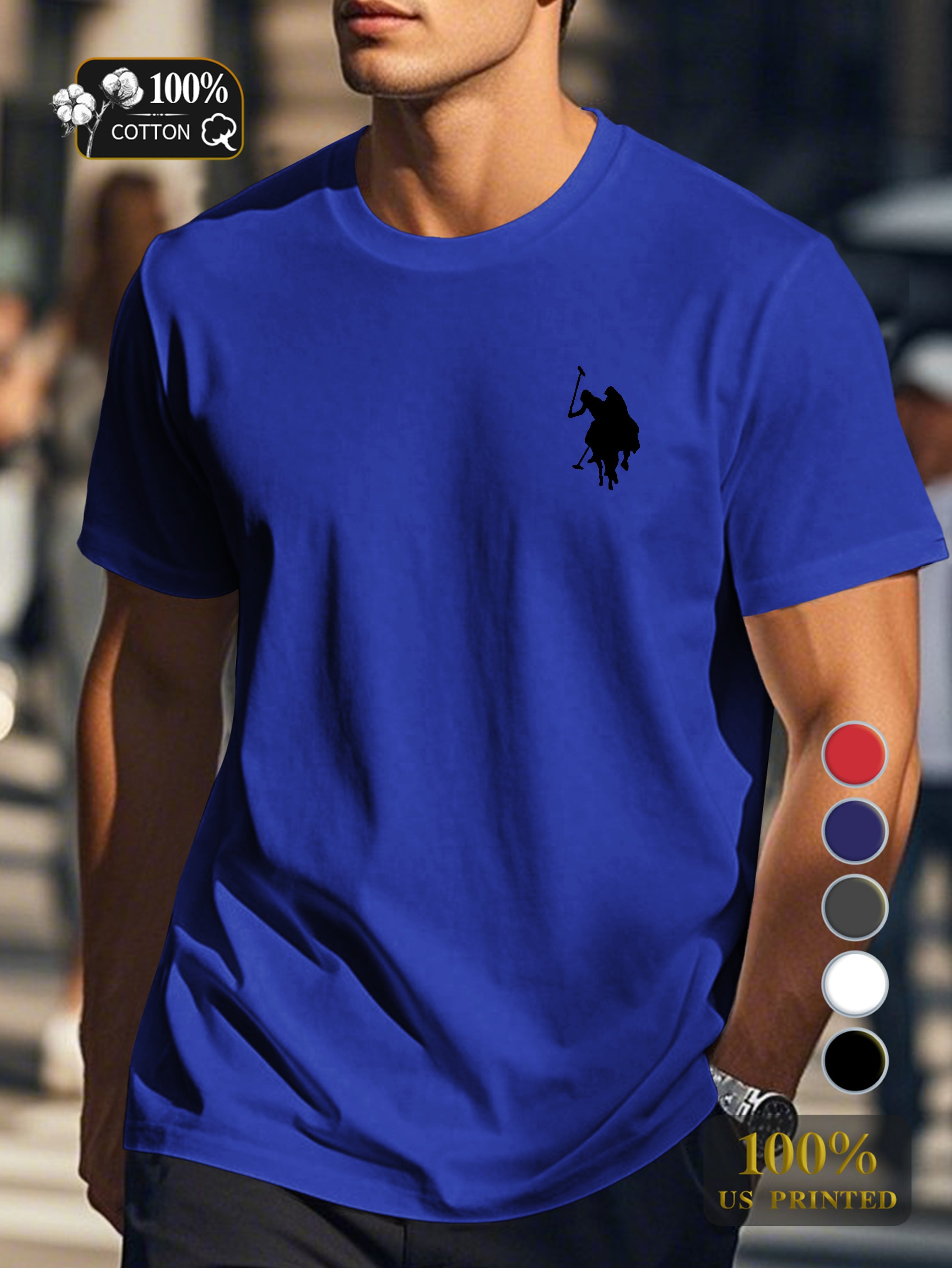 Tn 0812 7 Men's pure cotton Tshirt Comfort Fit