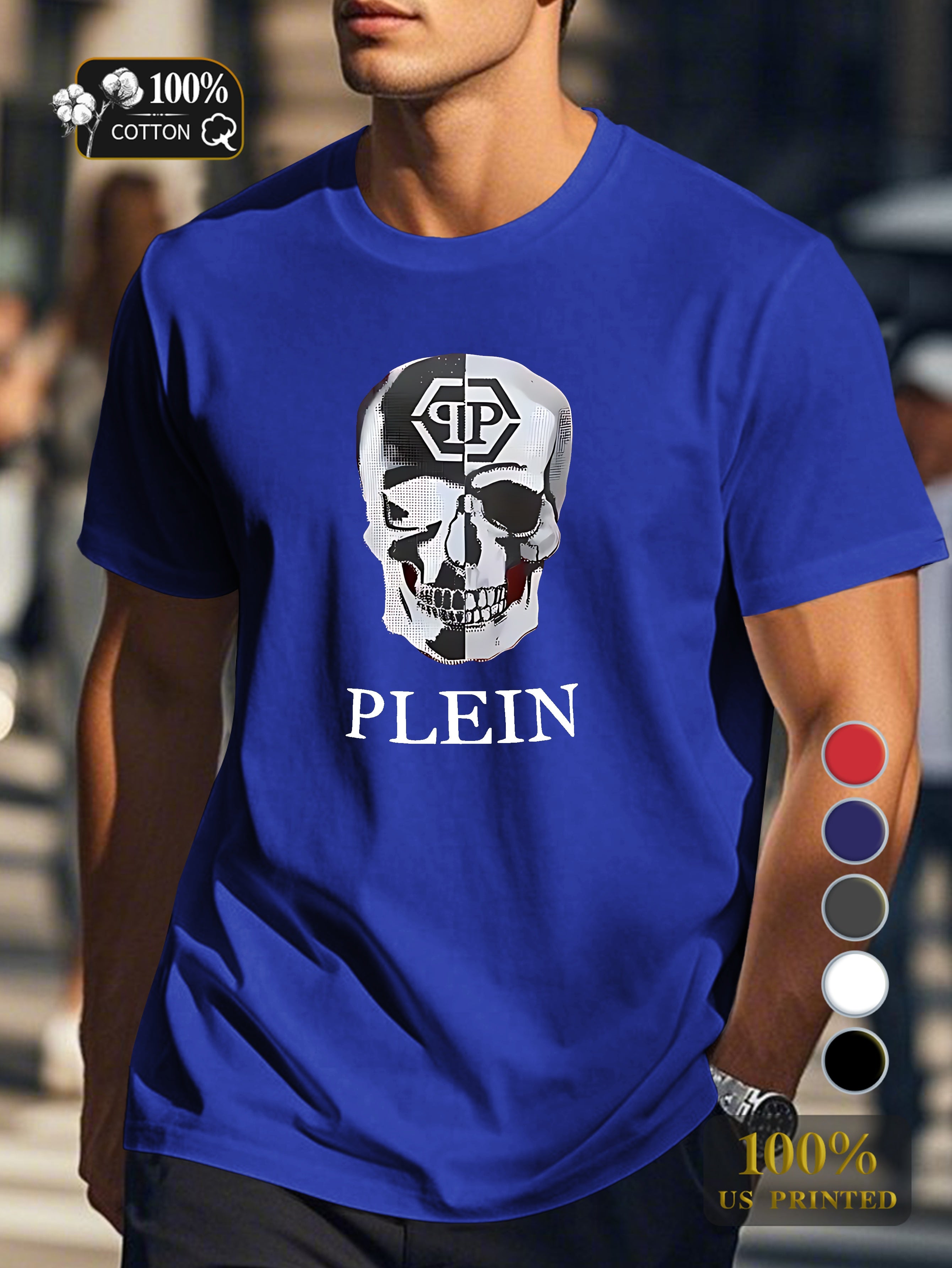 Tn 0729 5 Men's pure cotton Tshirt Comfort Fit