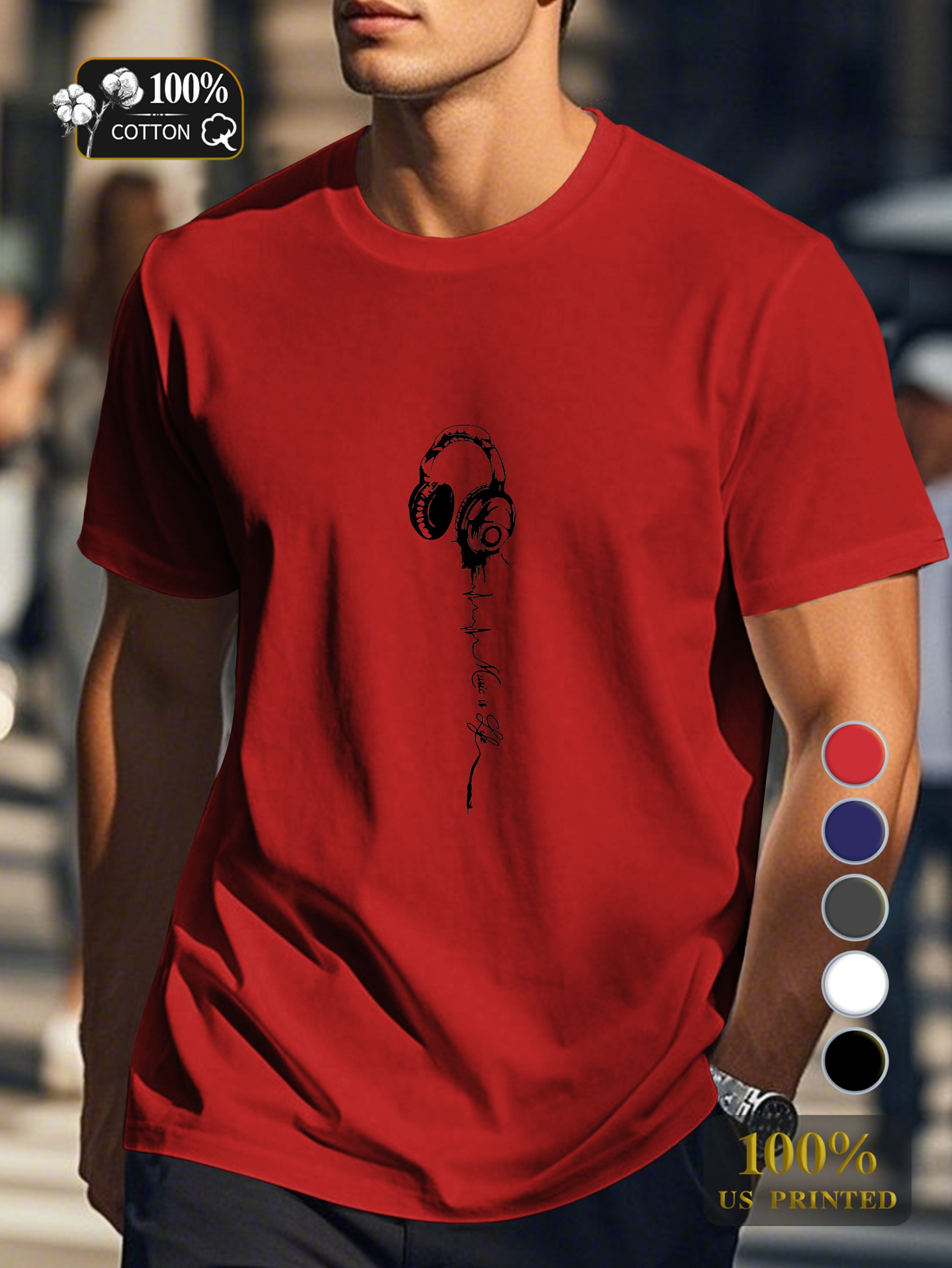 Tn 0710 3 Men's pure cotton Tshirt Comfort Fit