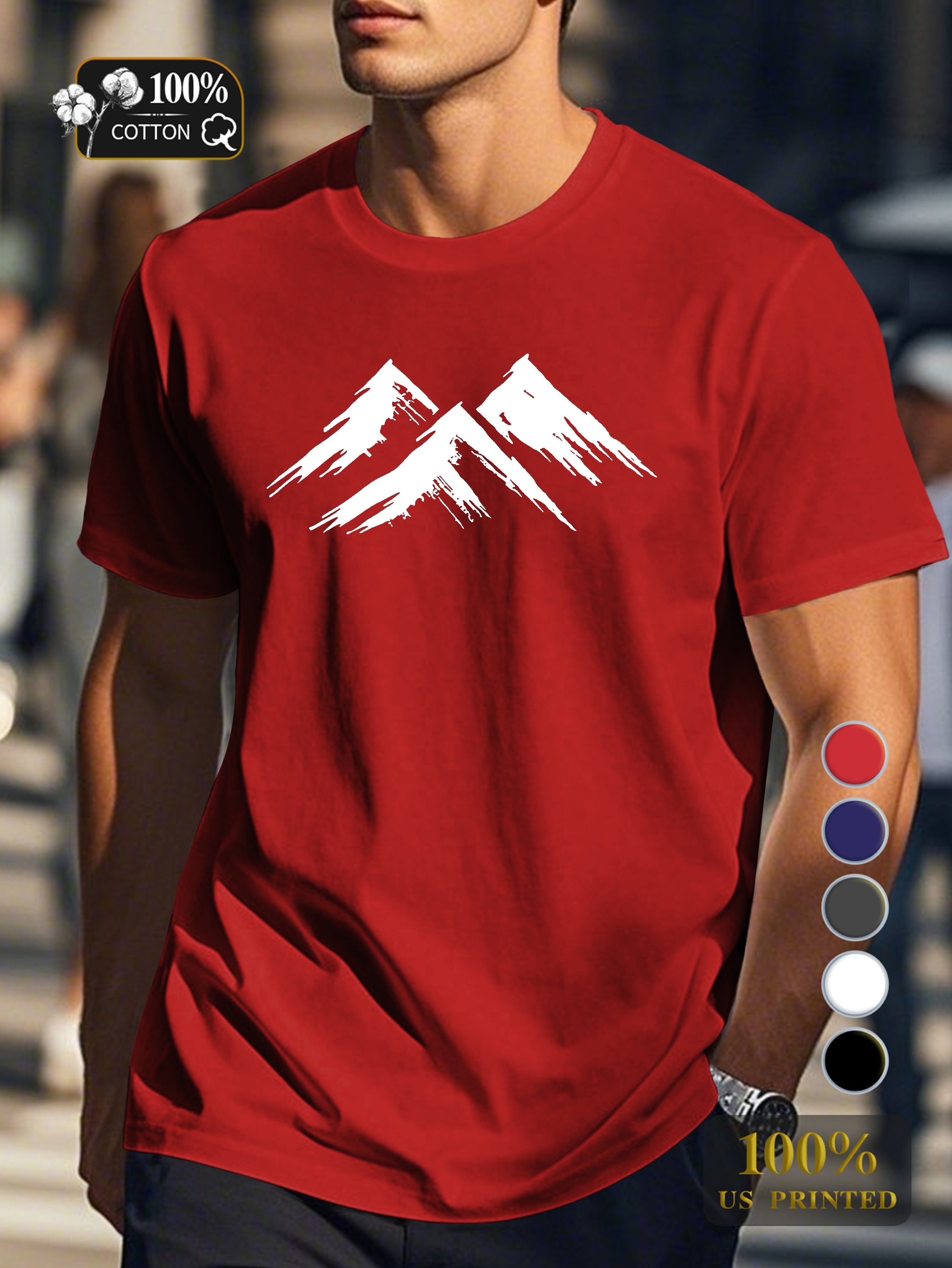 Tn 0710 1 Men's pure cotton Tshirt Comfort Fit