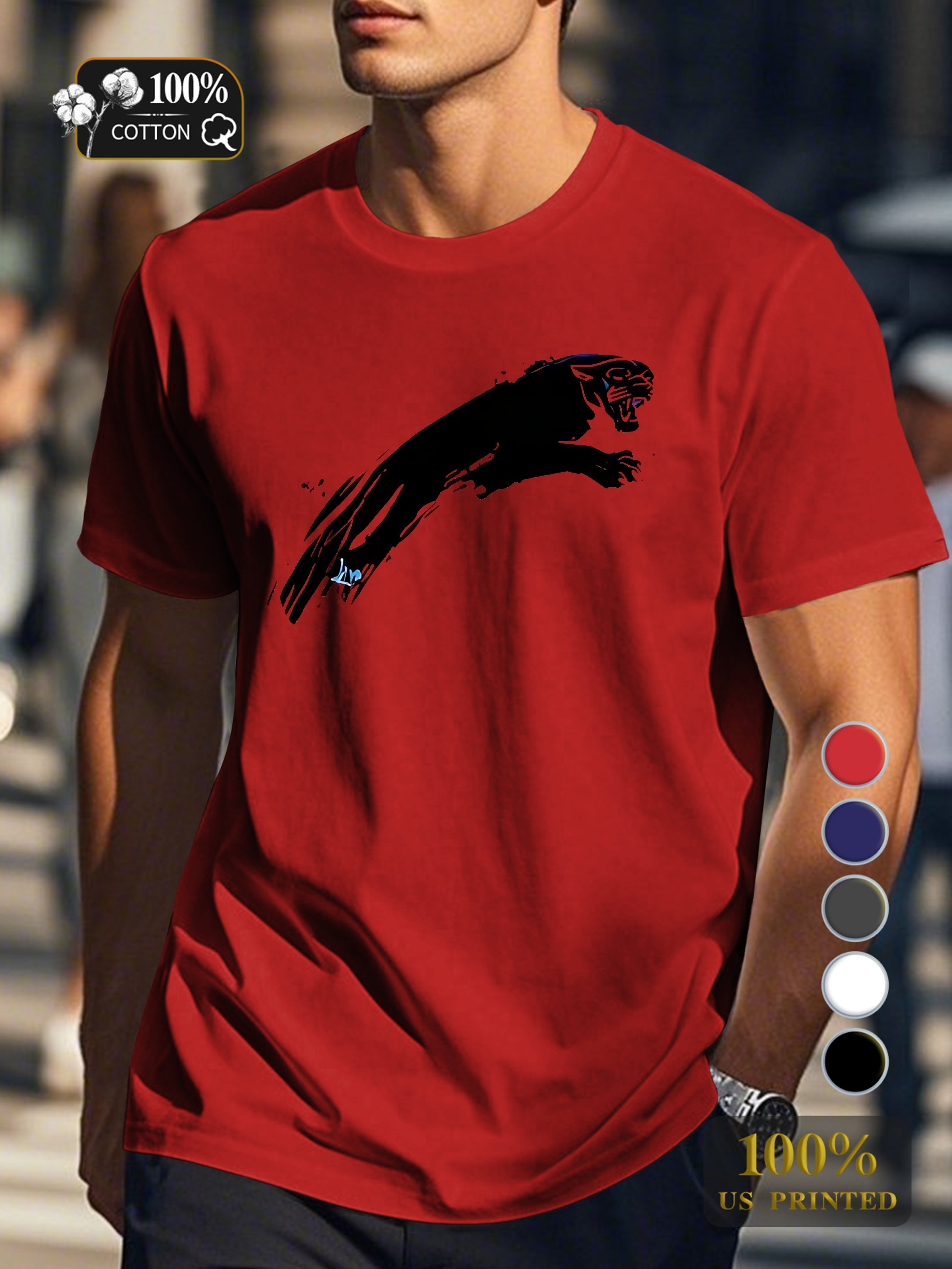 Tn 0718 7 Men's pure cotton Tshirt Comfort Fit