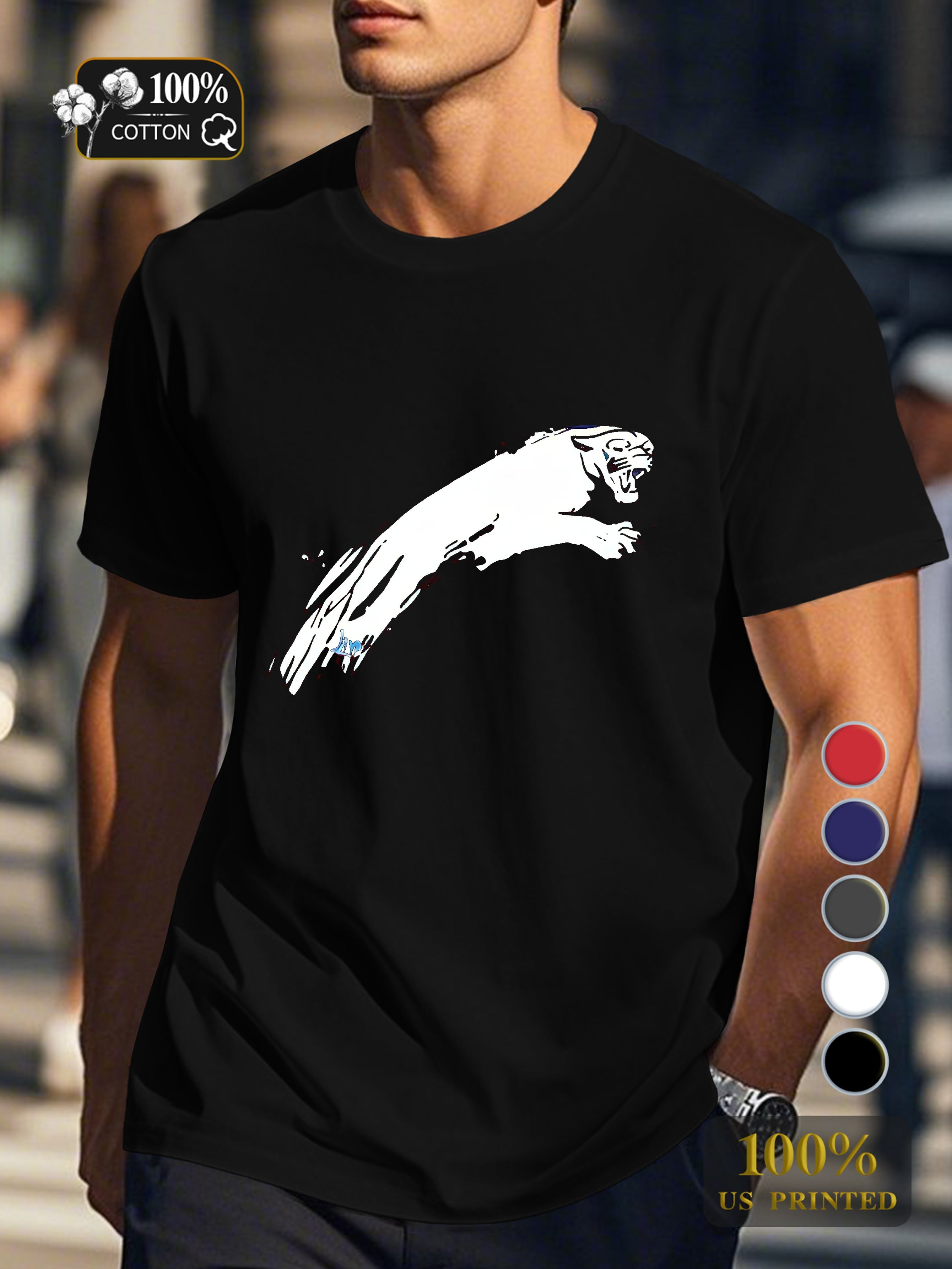 Tn 0718 7 Men's pure cotton Tshirt Comfort Fit