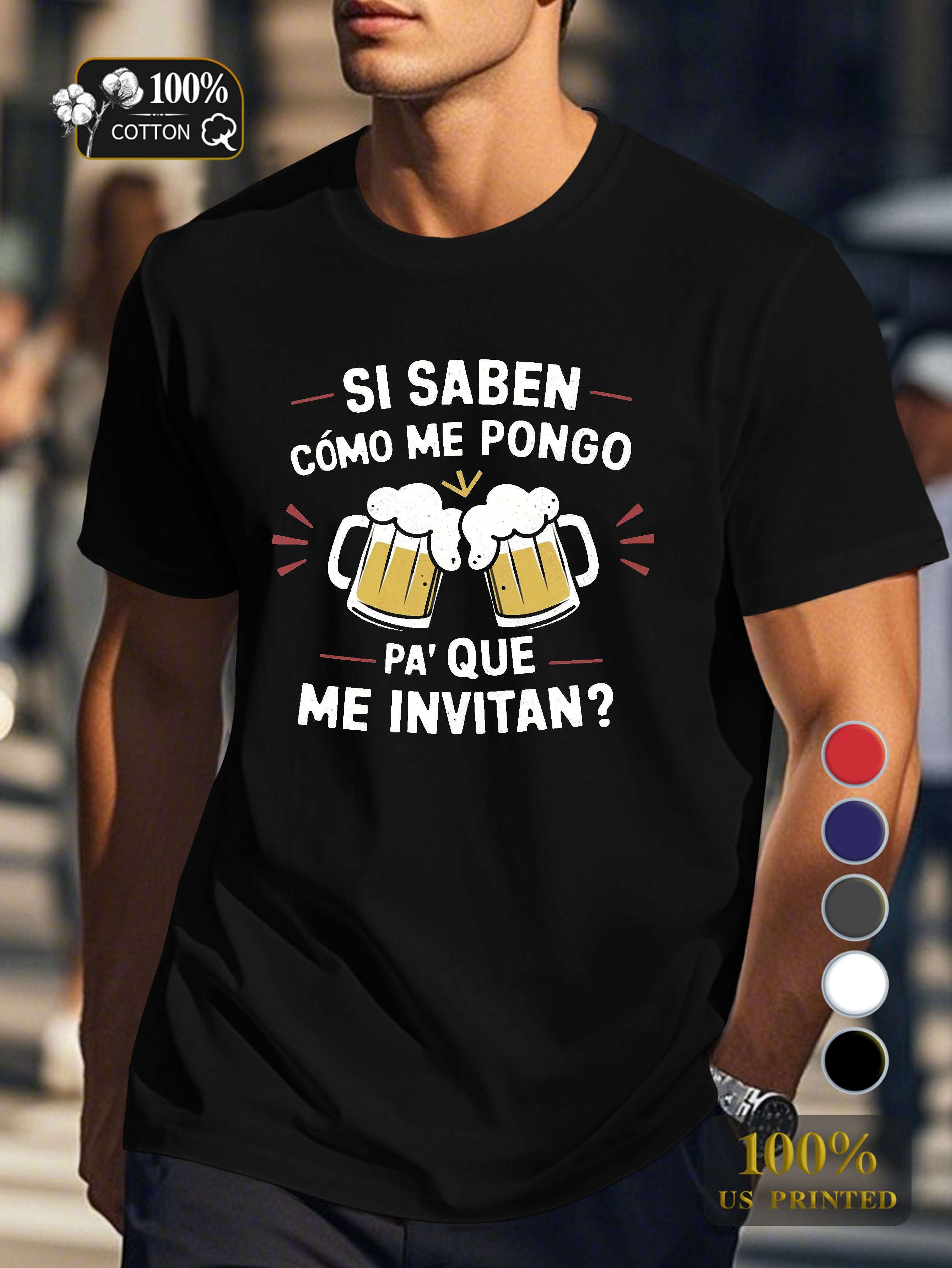 graphic Men's pure cotton Tshirt Comfort Fit