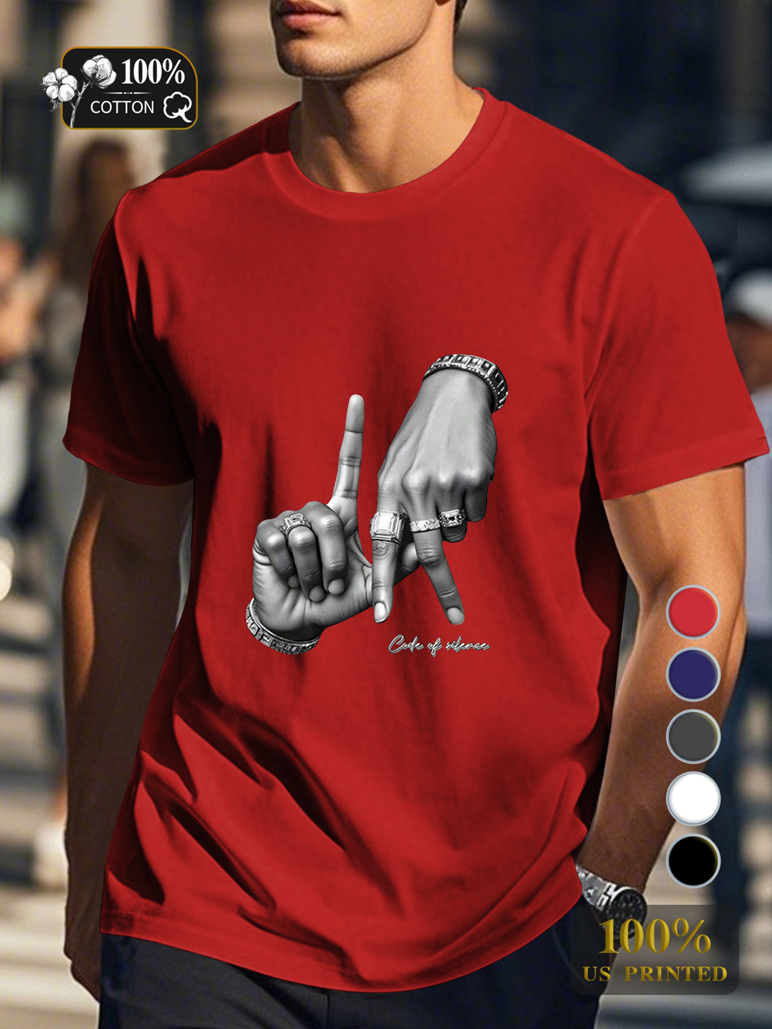 Cx 0711 3 Men's pure cotton Tshirt Comfort Fit