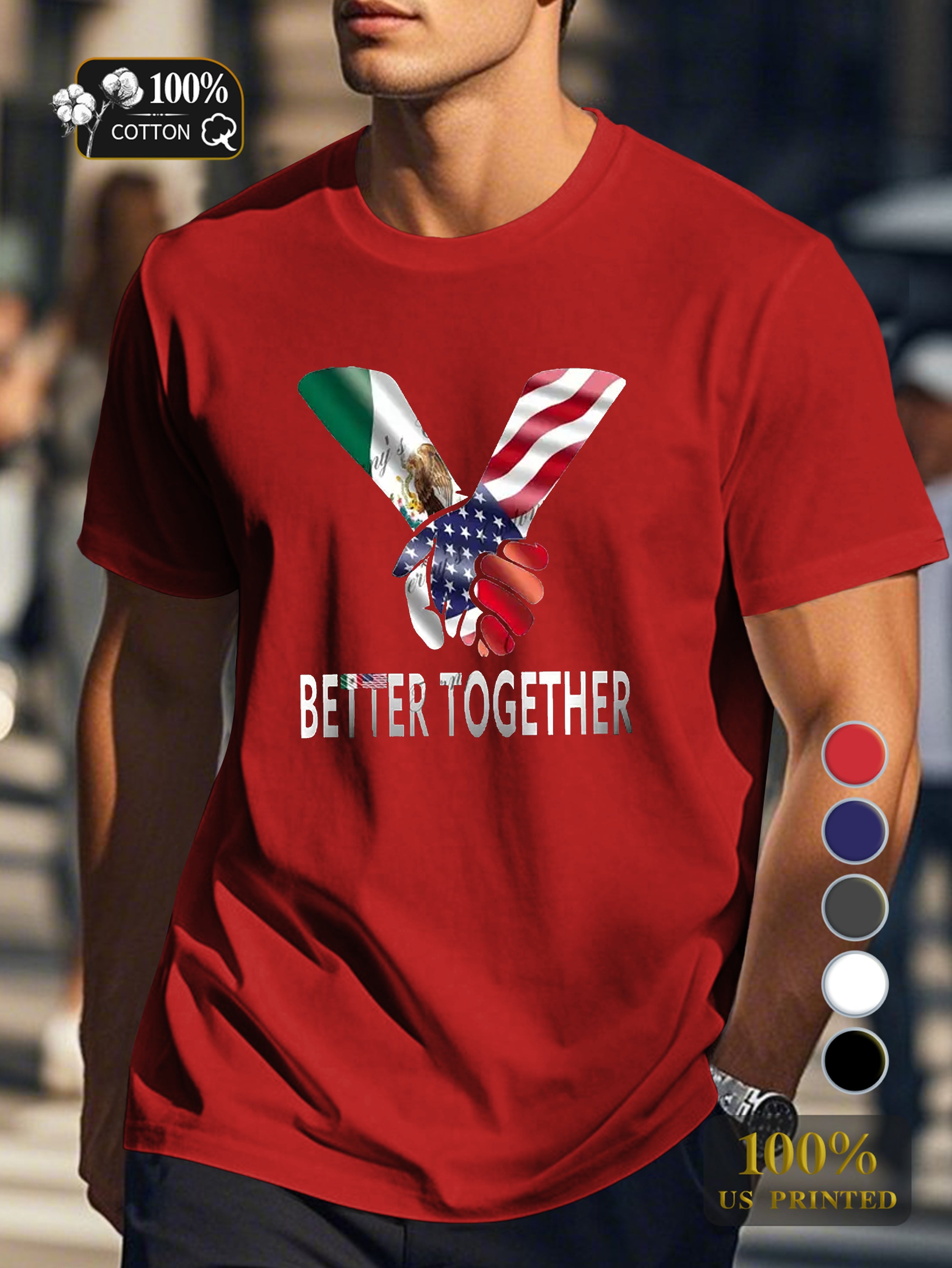 Tn 0801 4 Men's pure cotton Tshirt Comfort Fit