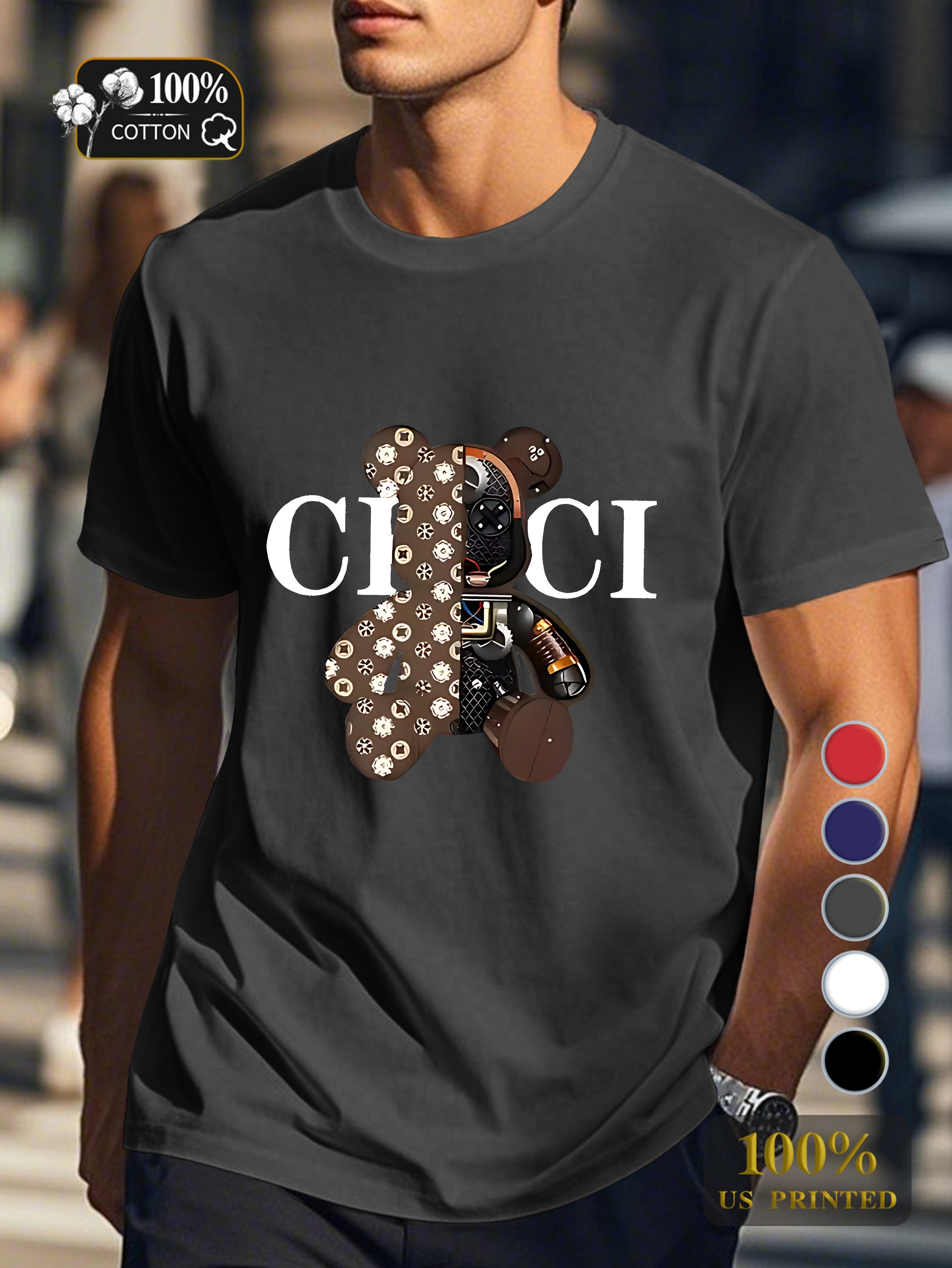 Tn 0728 2 Men's pure cotton Tshirt Comfort Fit