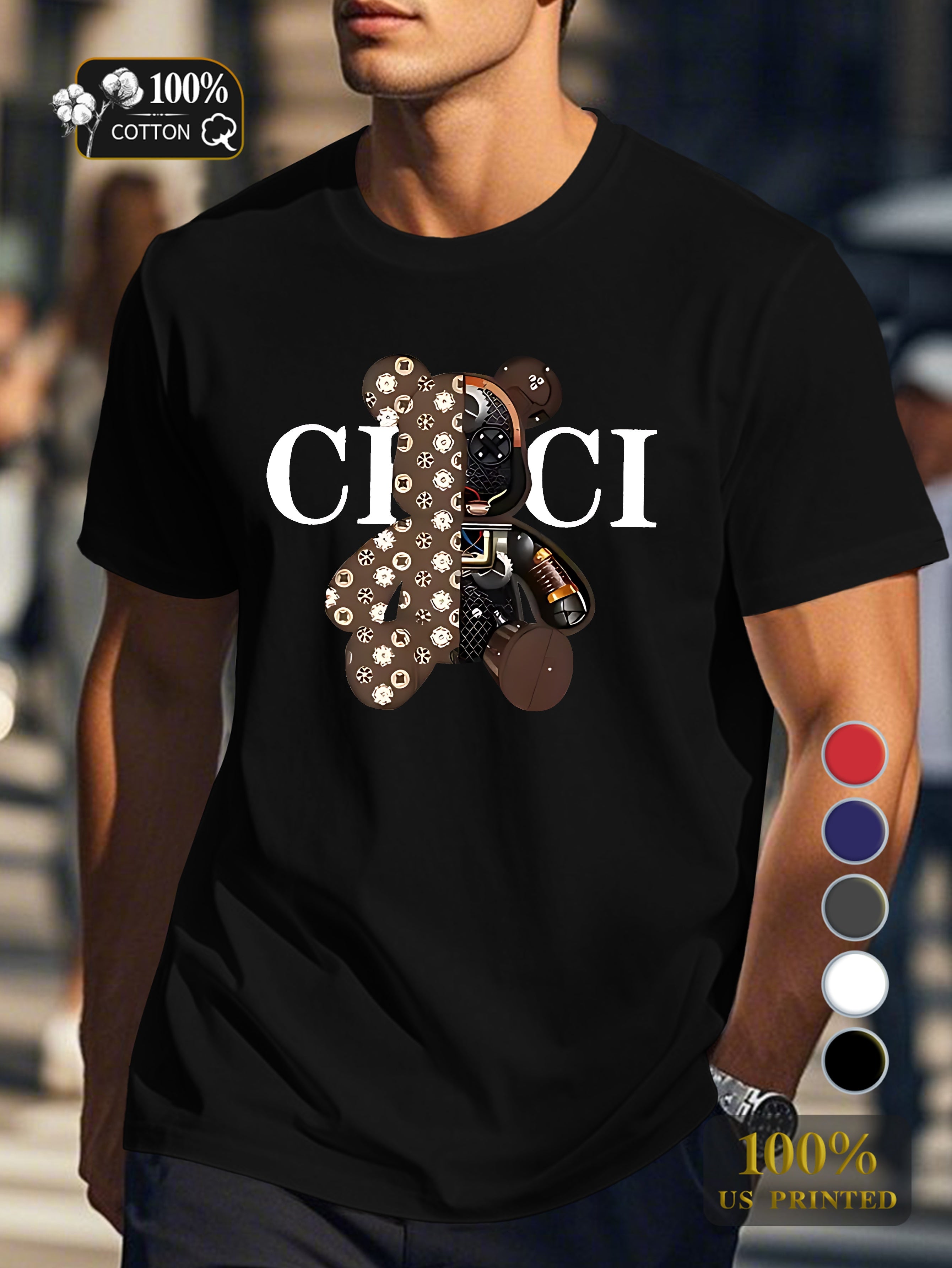 Tn 0728 2 Men's pure cotton Tshirt Comfort Fit