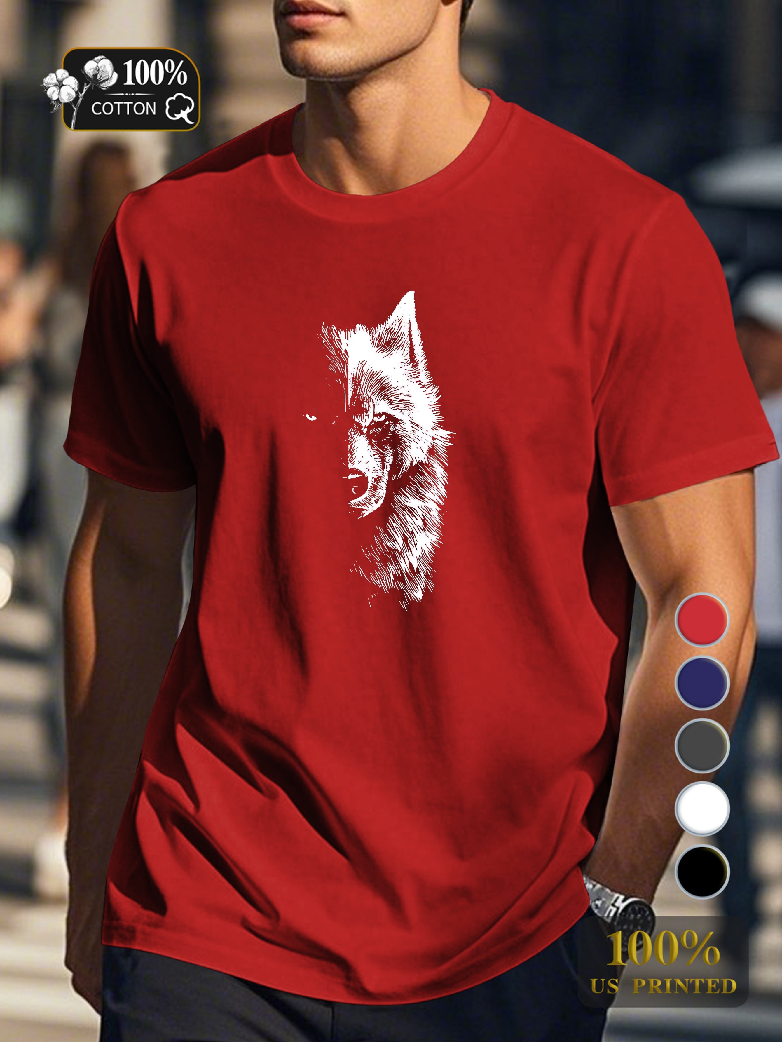 Tn 0710 4 Men's pure cotton Tshirt Comfort Fit