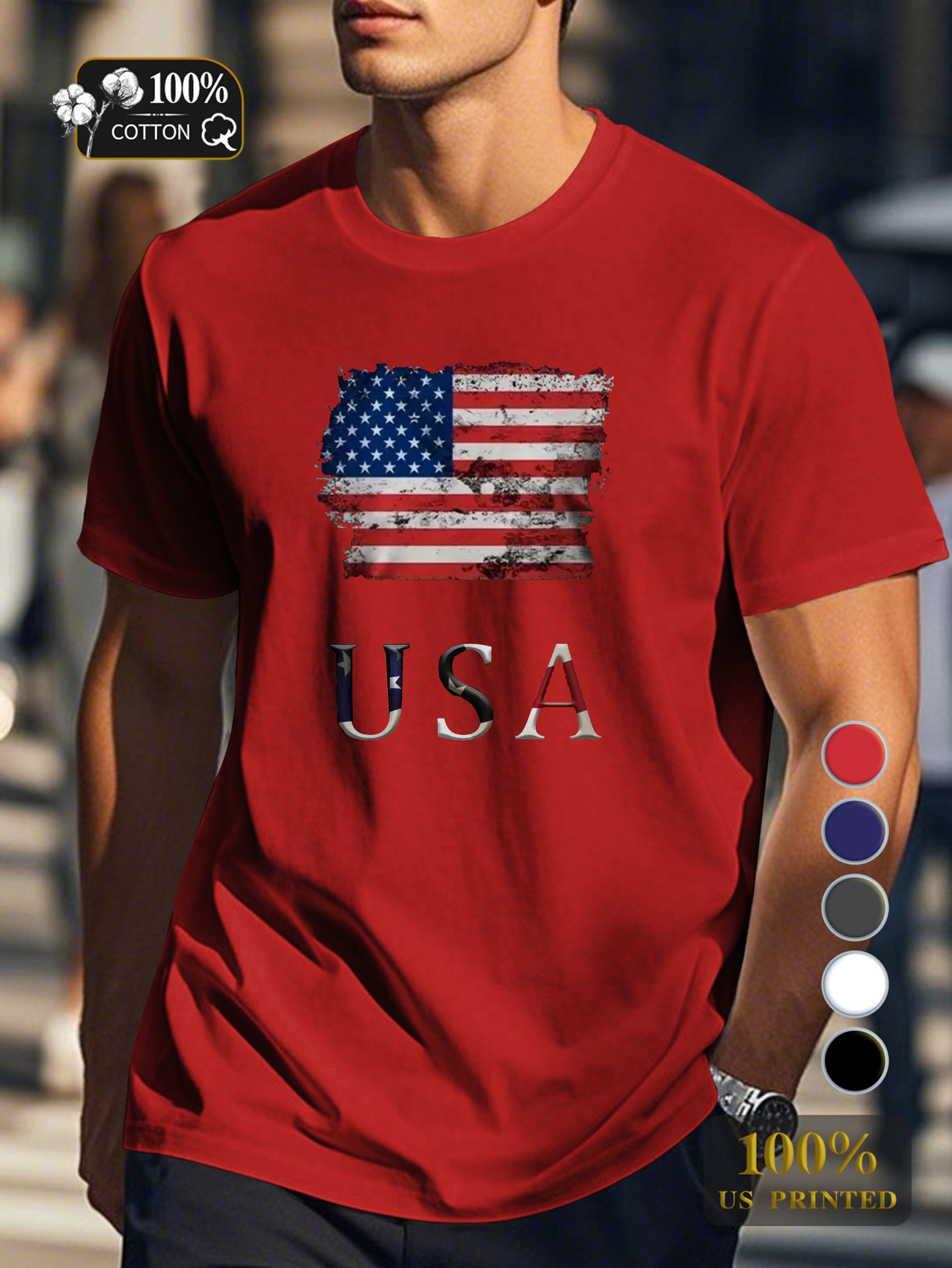 Tn 0812 4 Men's pure cotton Tshirt Comfort Fit