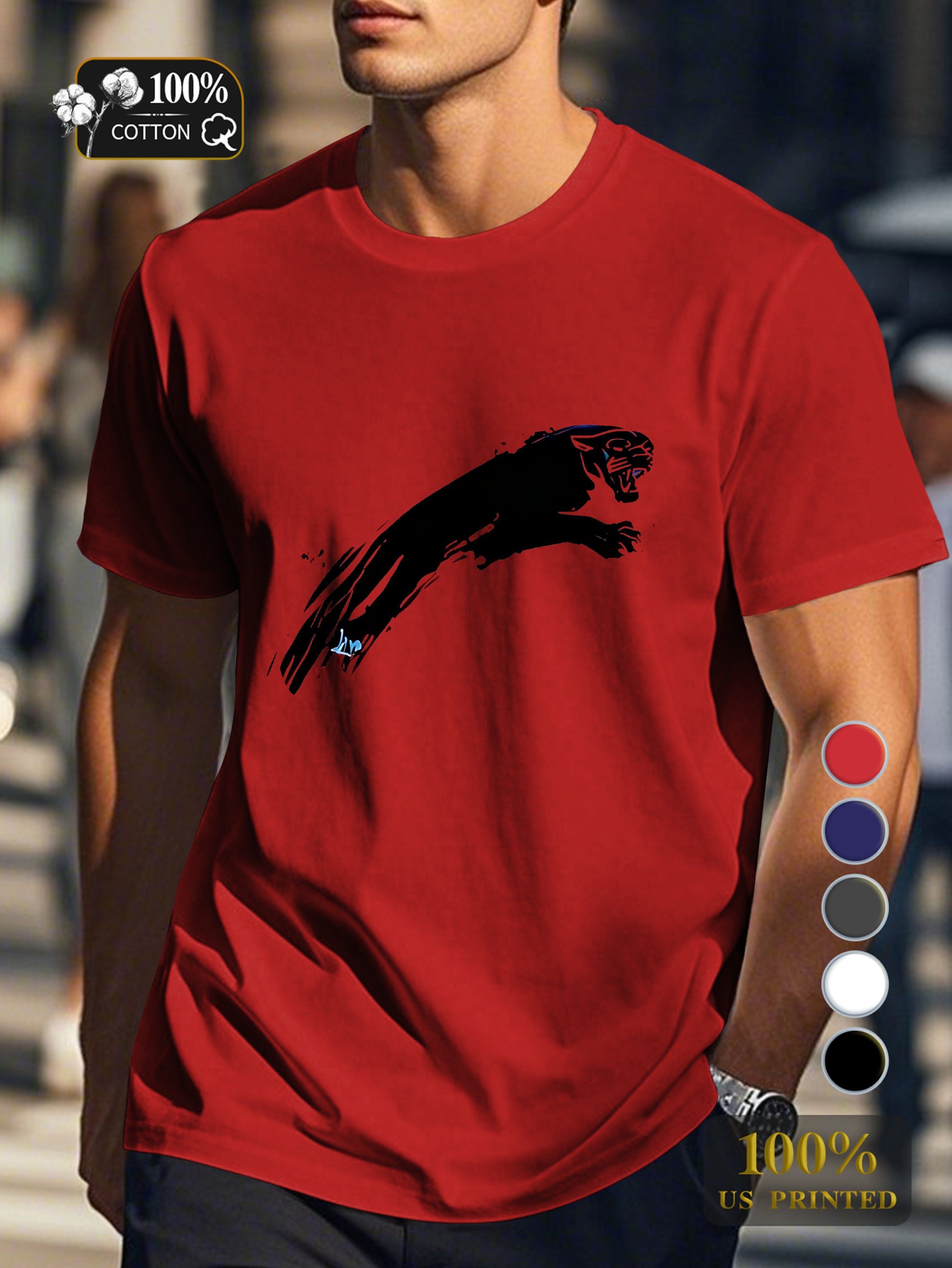 Tn 0718 7 Men's pure cotton Tshirt Comfort Fit